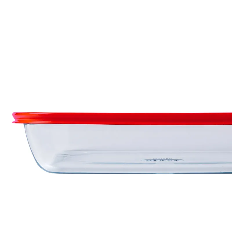 Ôcuisine® Glass Rectangular Storage with Lid