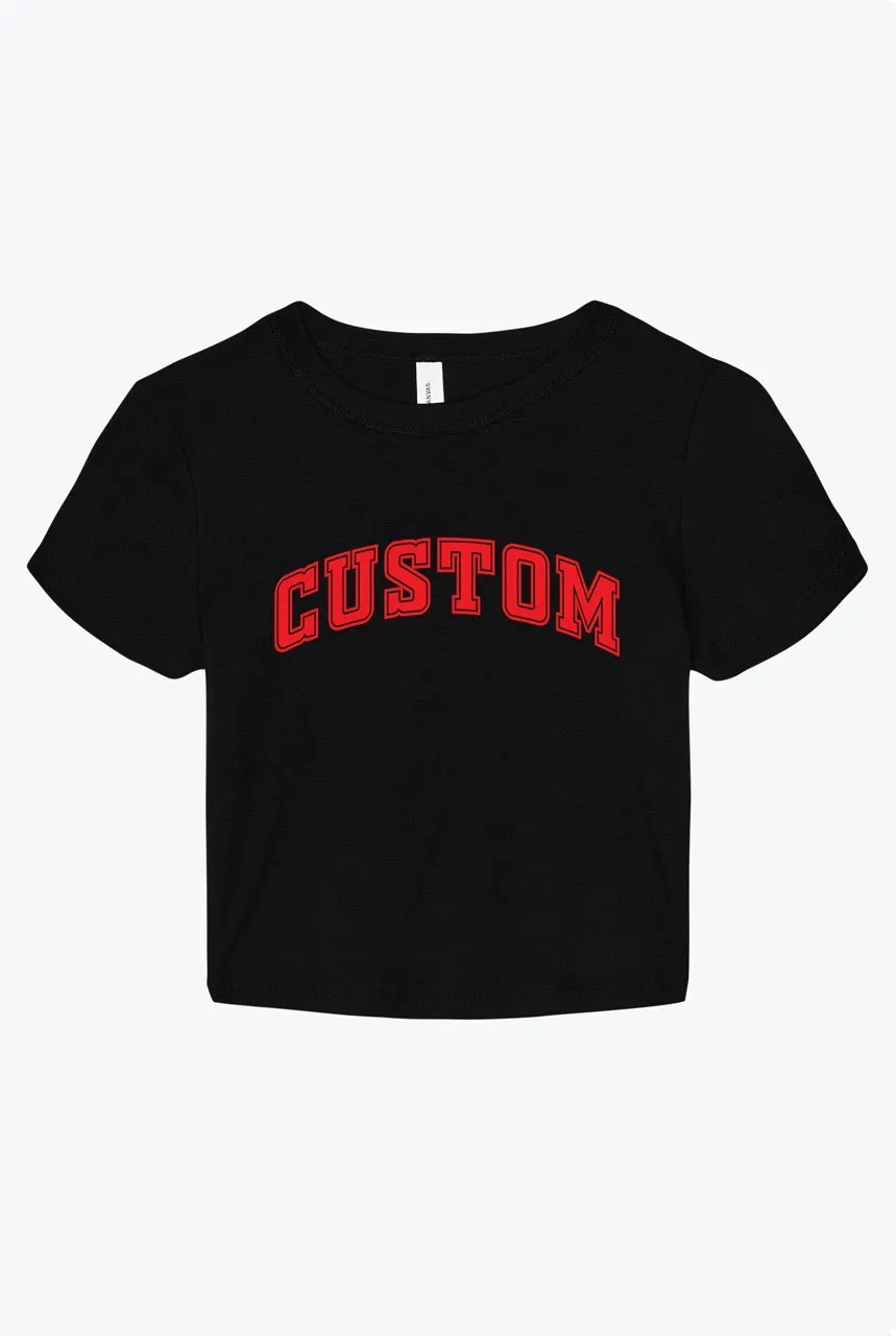 Custom Baby Crop Tee