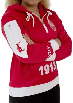 Delta Sigma Theta Elite Hoodie Pullover Red