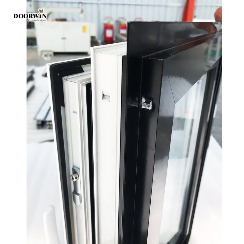 Doorwin new original double glazed thermal break aluminium windows and doors