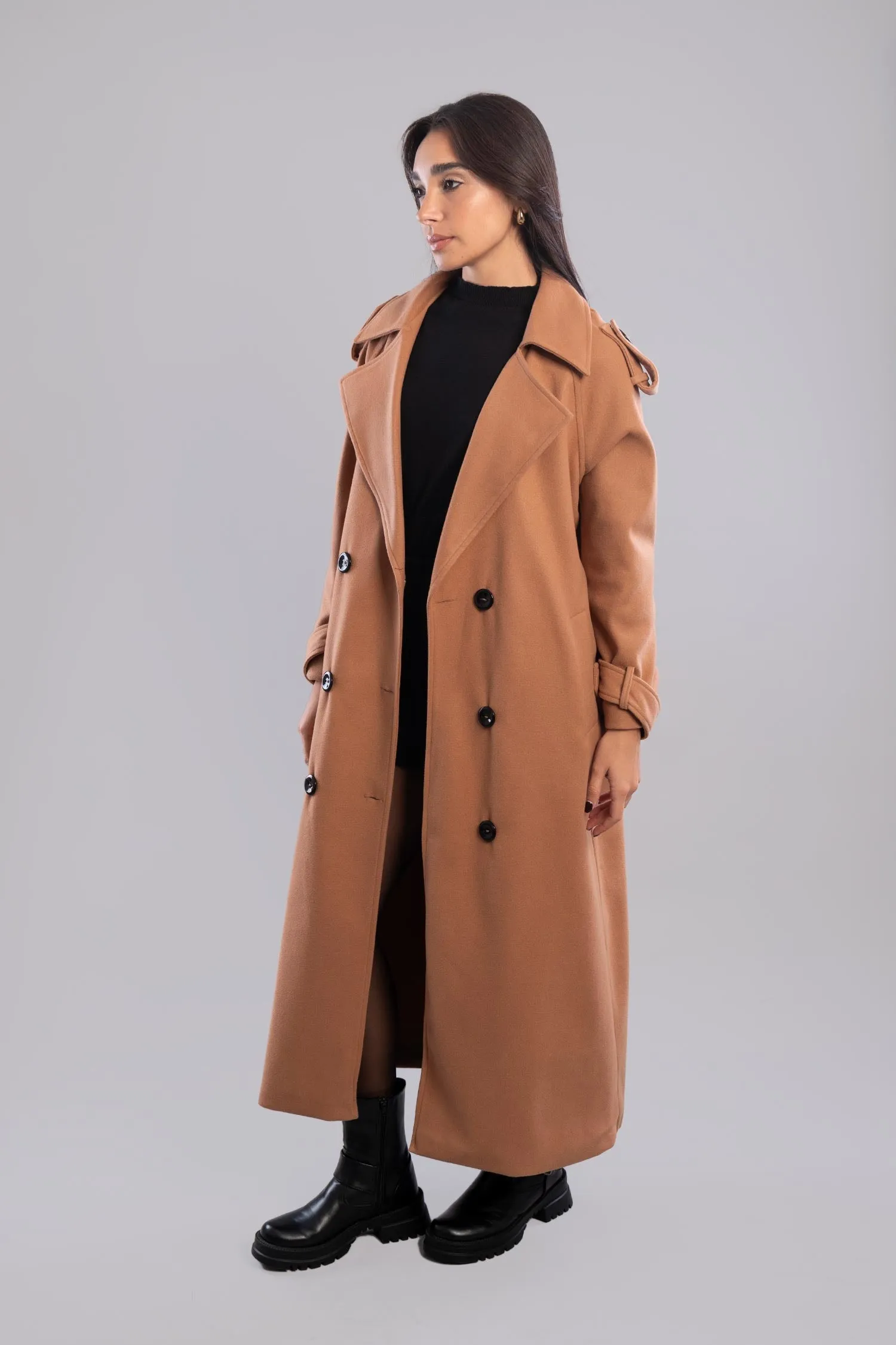 Double Breasted Coat - Mitcha Label