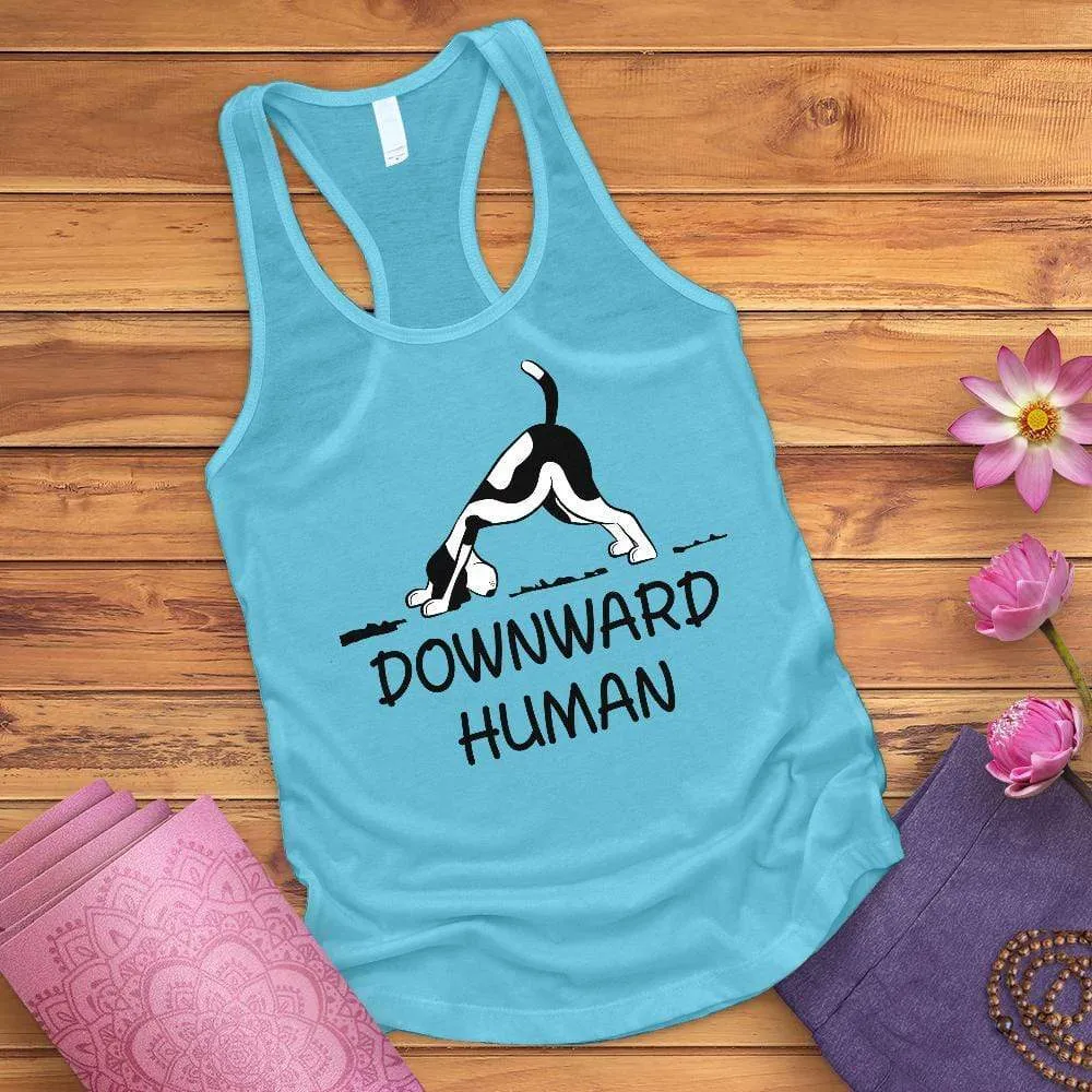 Downward Dog Racerback Tank Top