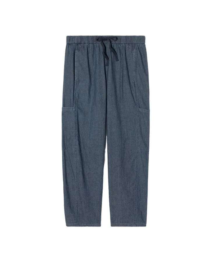 Eileen Fisher Cotton Lantern Cargo Pant