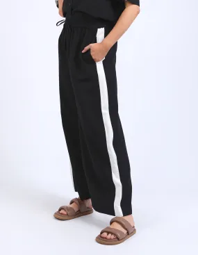 Elm Frances Stripe Pant - Black/Marshmallow