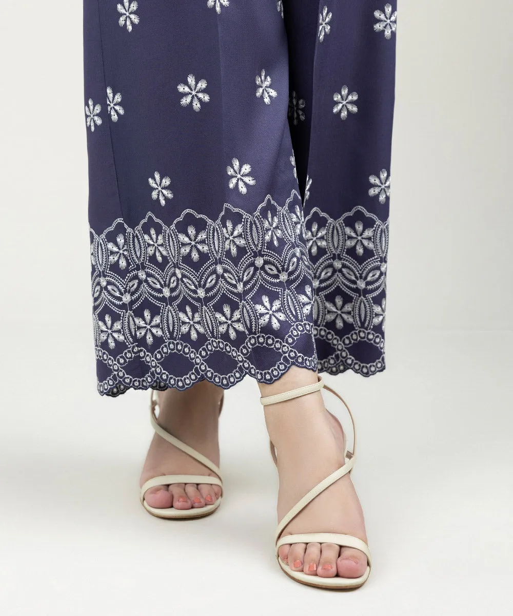 Embroidered Bedford Culottes