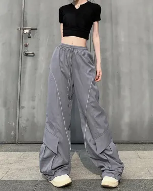 Emerande Oversized Parachute Pants