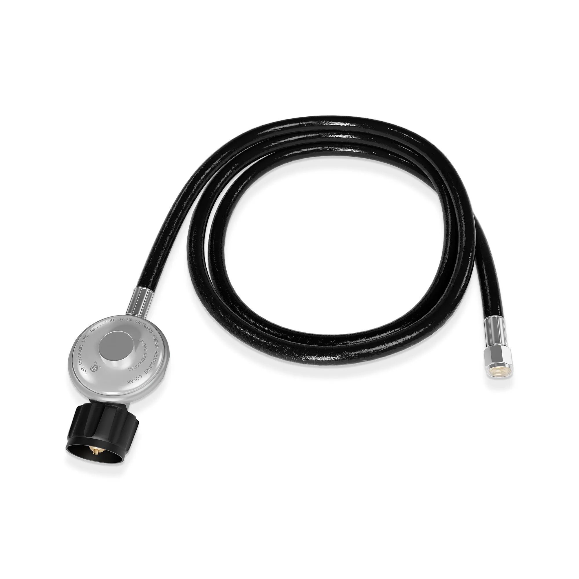 Empava 5 Ft Regulator for Fire Pit Grill Heater-Replacement Propane Hose EMPV-50EH49