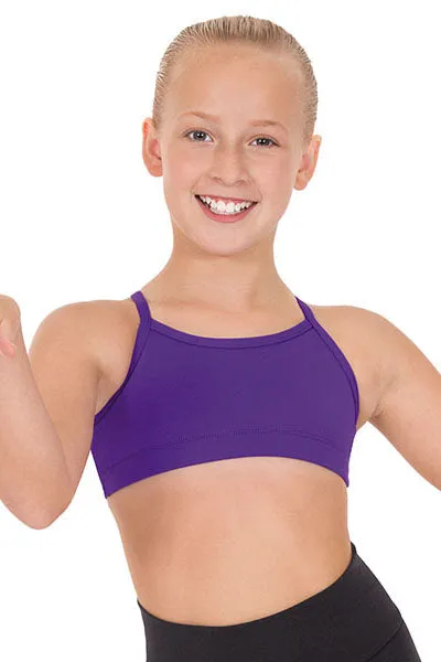 Eurotard 44561 Girls Front Lined Camisole Bra Top