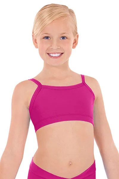 Eurotard 44561 Girls Front Lined Camisole Bra Top