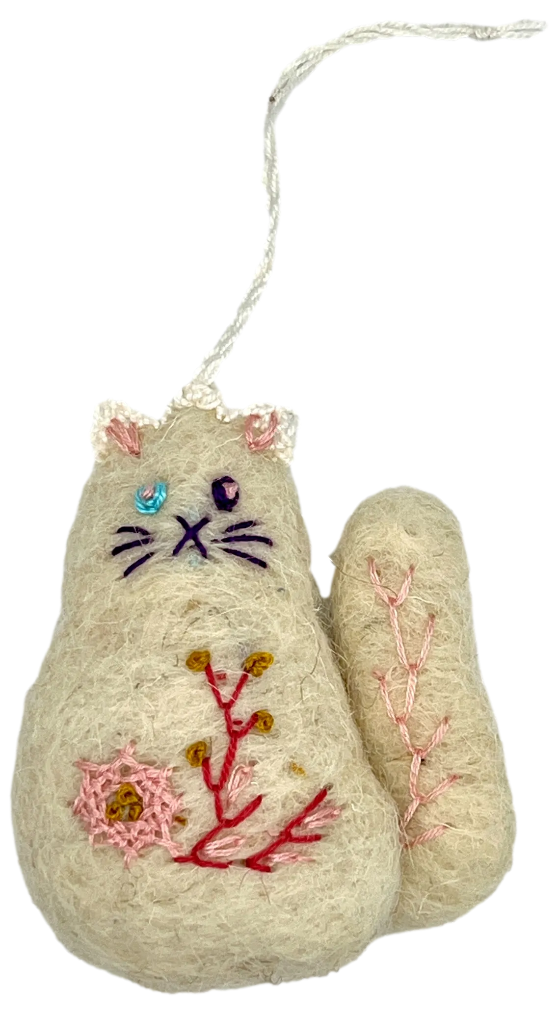 Felt Ornaments "Van Cat"