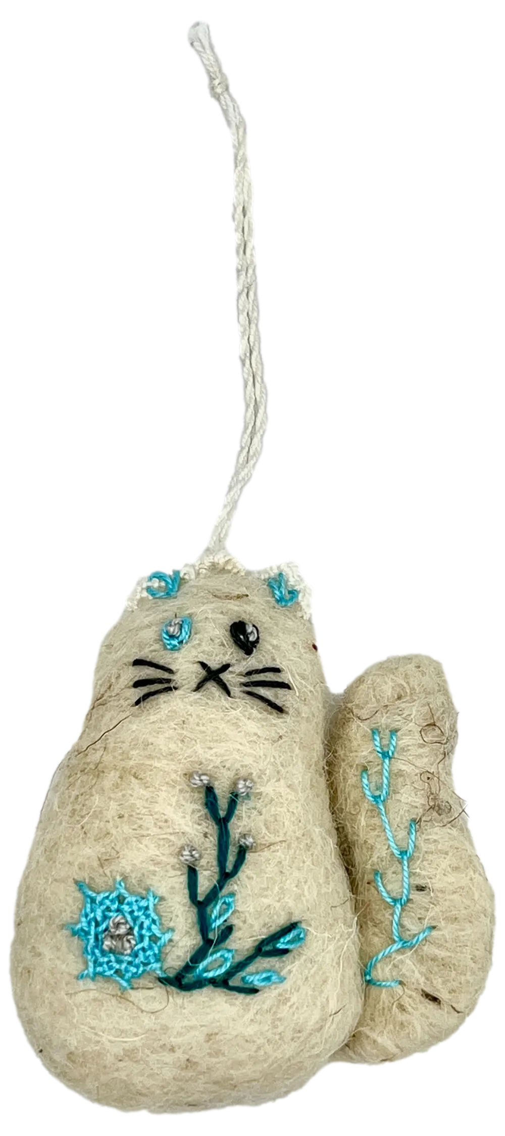 Felt Ornaments "Van Cat"