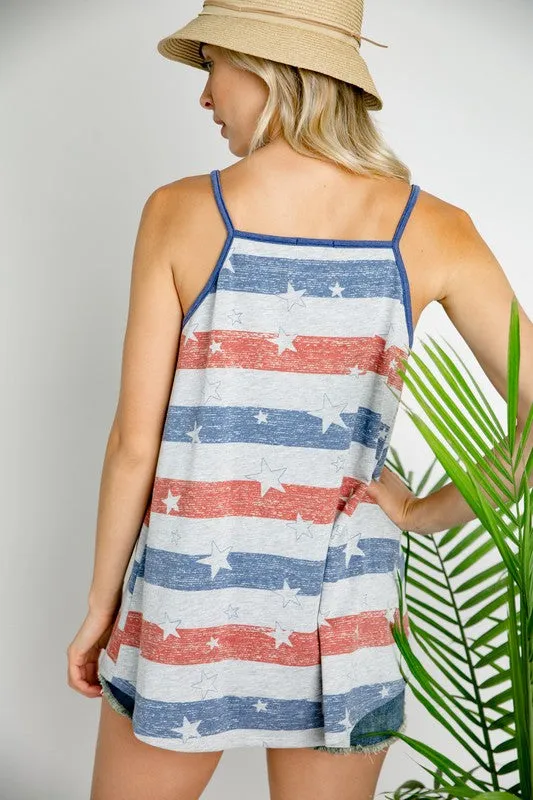 Flag Print Tank