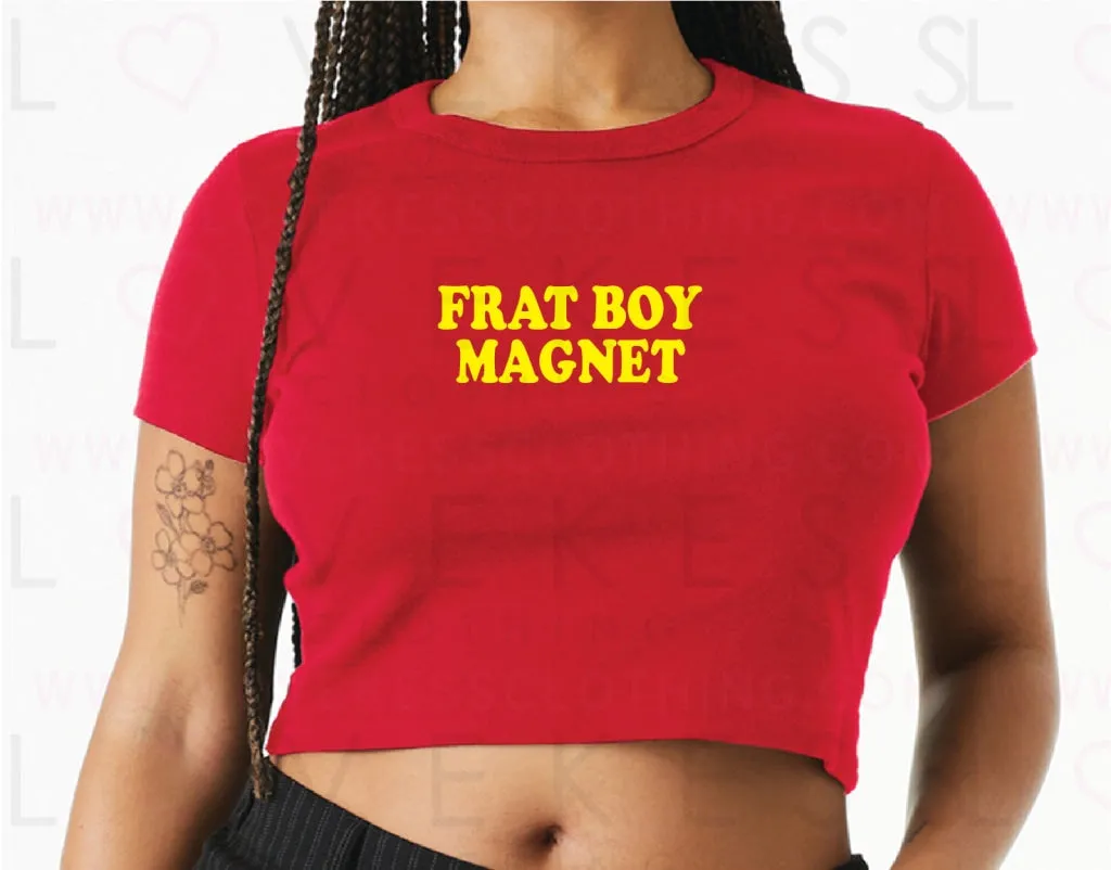 Frat Boy Magnet Baby Crop Tee