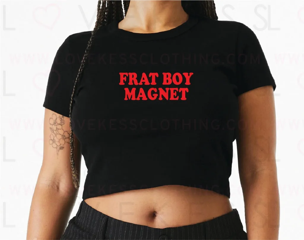 Frat Boy Magnet Baby Crop Tee