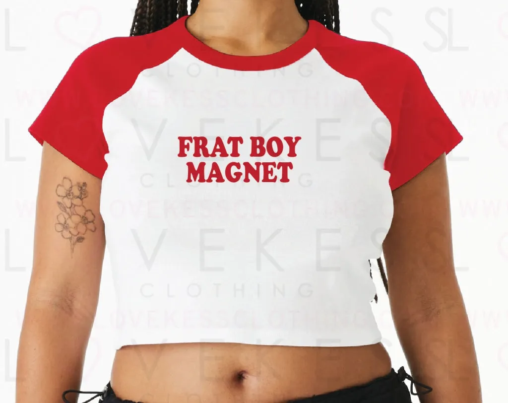 Frat Boy Magnet Baby Crop Tee