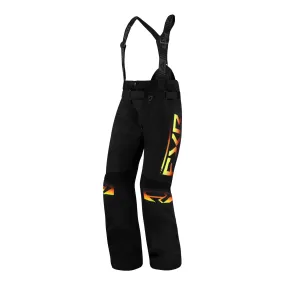 FXR RRX Snowmobile Pants Black/Inferno