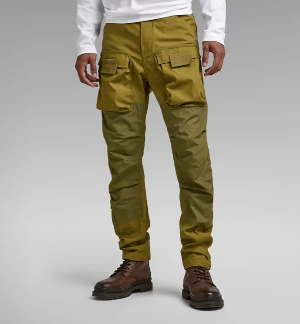 G-Star RAW ROVIC ZIP 3D REGULAR TAPERED CARGO-PANT Men’s -SMOKE OLIVE