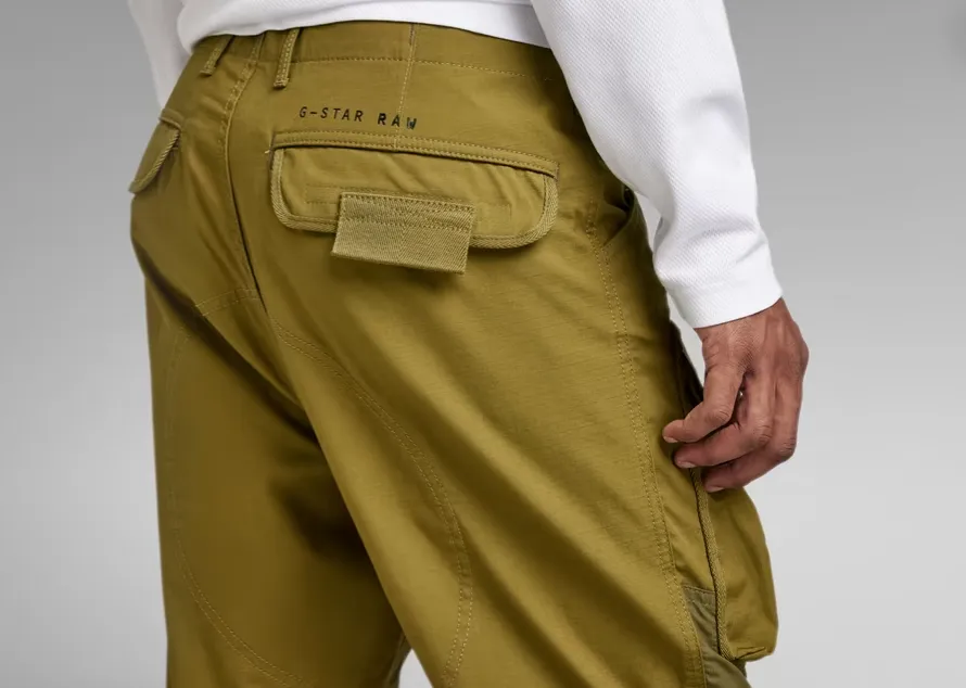 G-Star RAW ROVIC ZIP 3D REGULAR TAPERED CARGO-PANT Men’s -SMOKE OLIVE