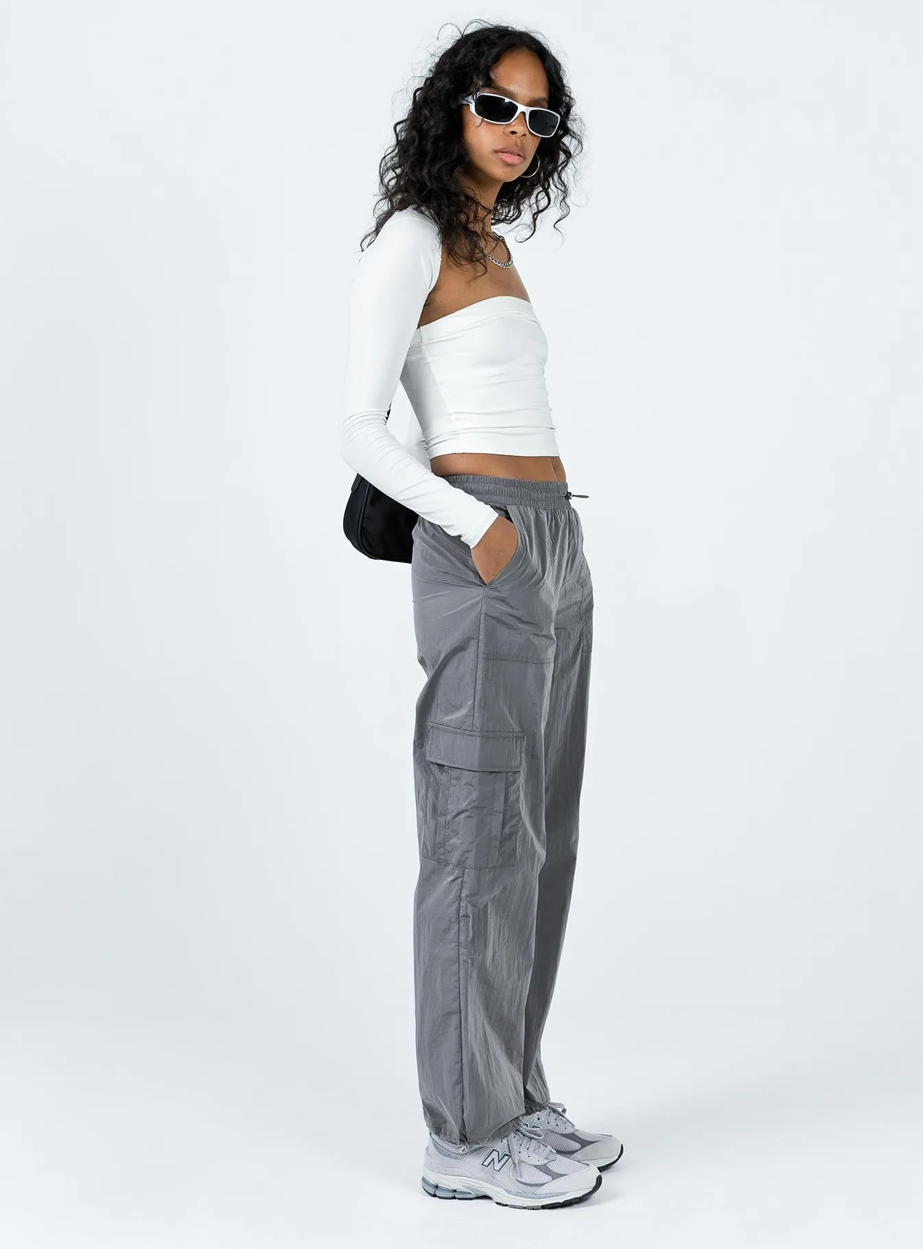 Gama Parachute Pants Grey