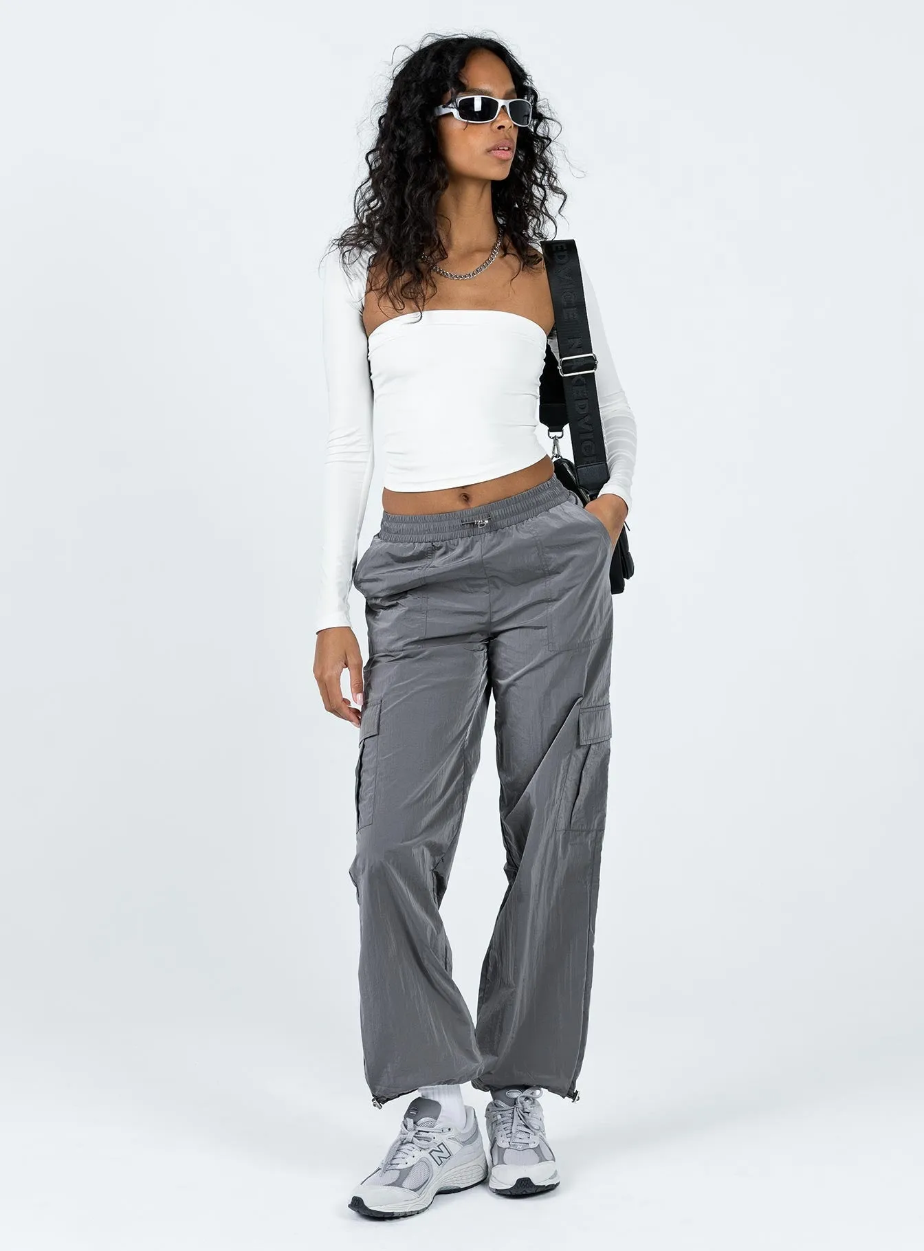 Gama Parachute Pants Grey