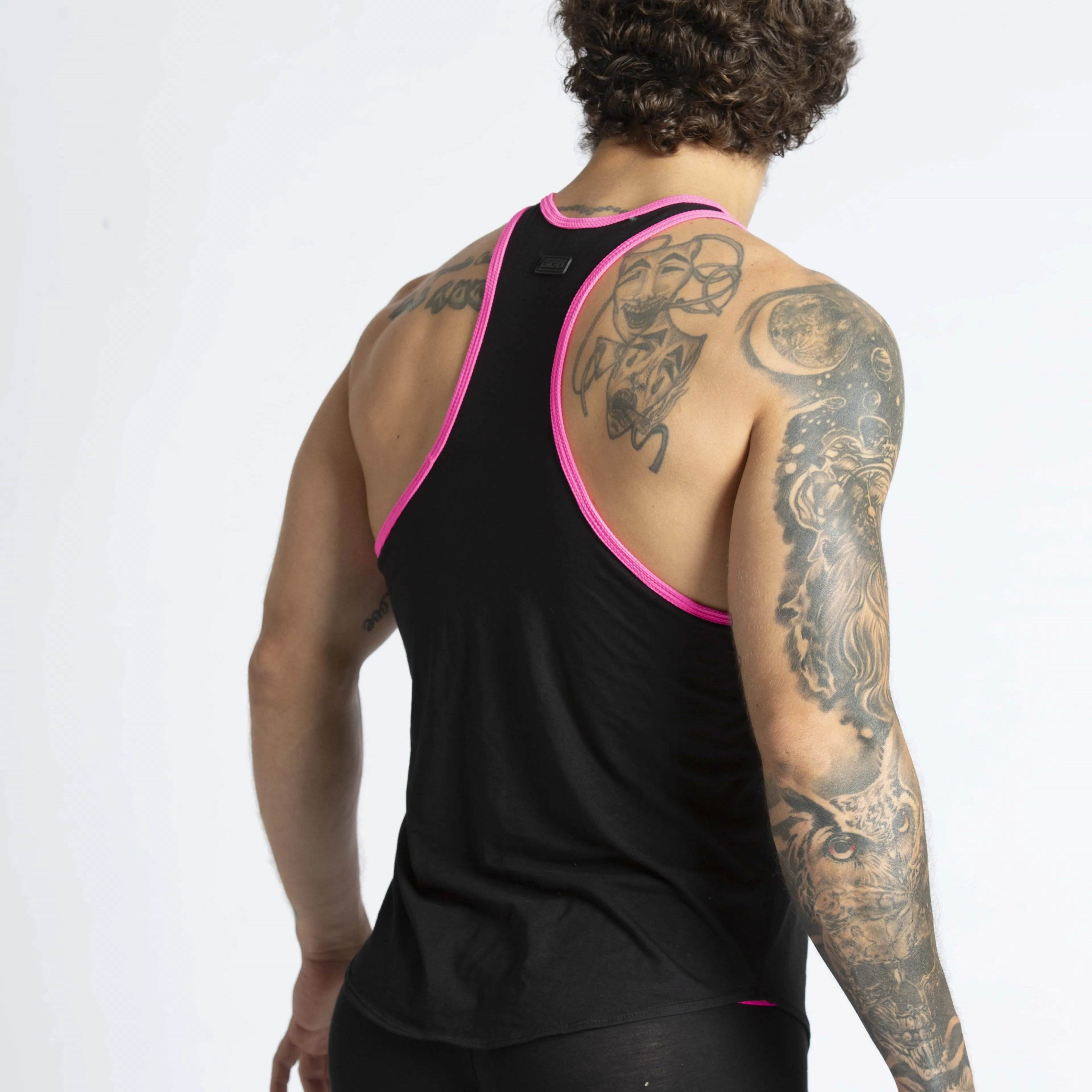 Gigo Misty stringer tank black/pink