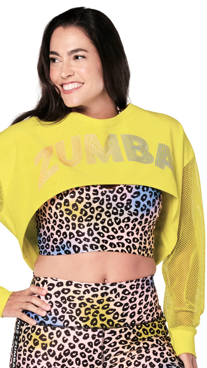 Glow With The Flow Long Sleeve Crop Top