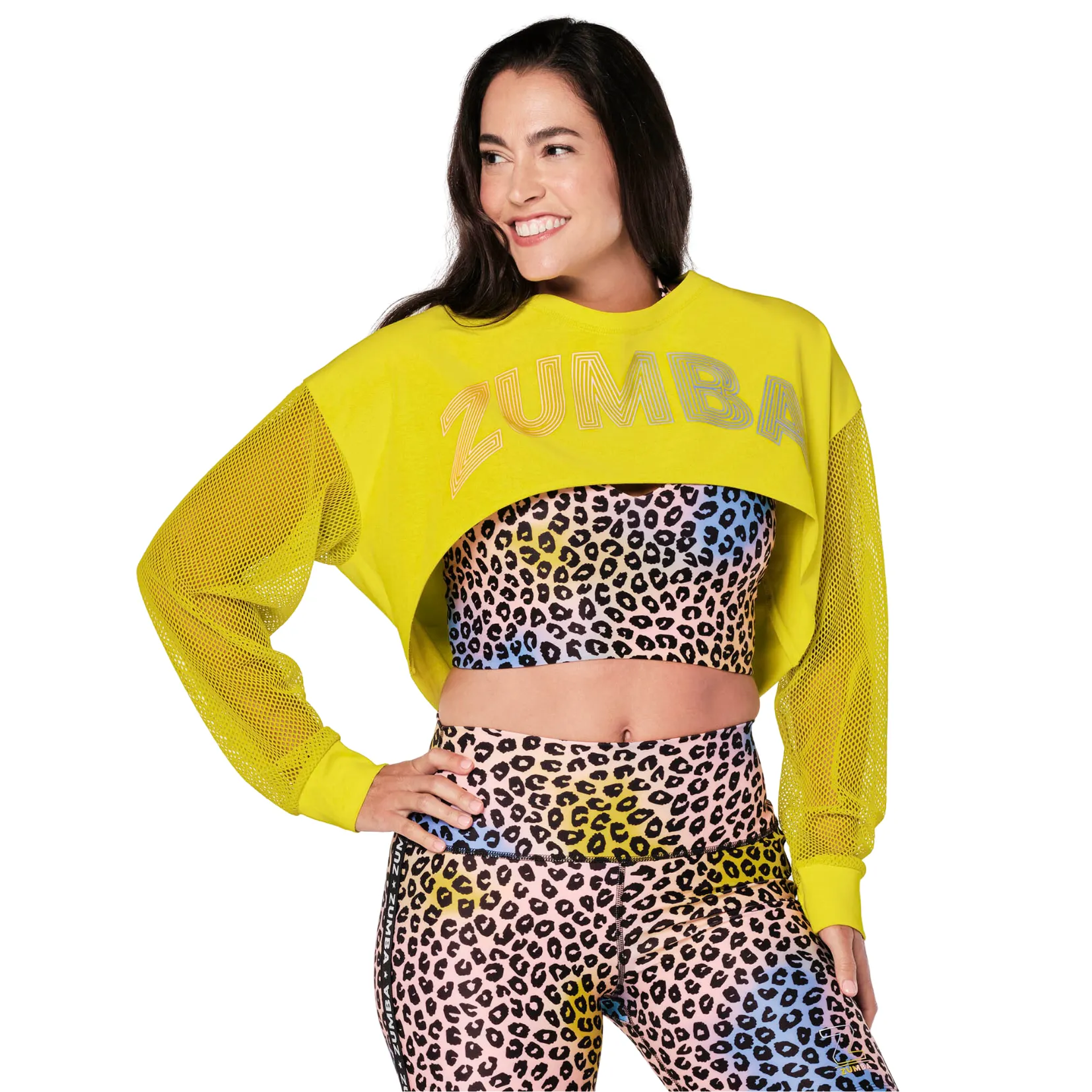 Glow With The Flow Long Sleeve Crop Top