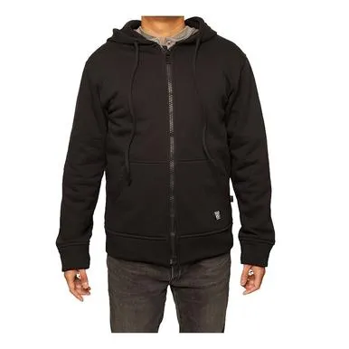 GRIT Zip Up Hoodie Black