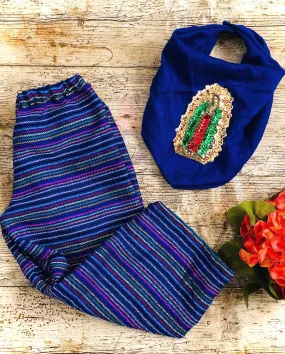 Guadalupe Bib and Pants Set for Boys