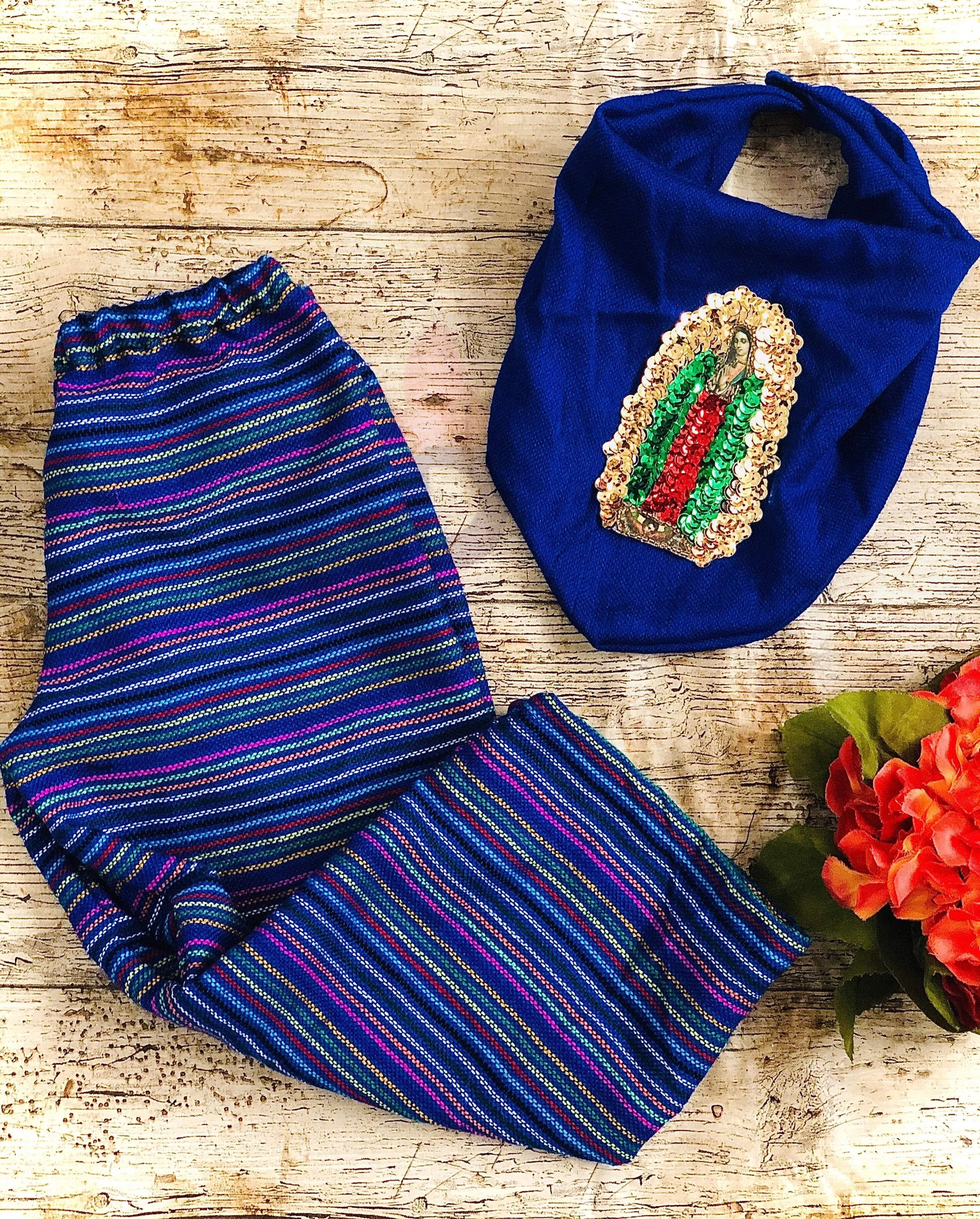 Guadalupe Bib and Pants Set for Boys