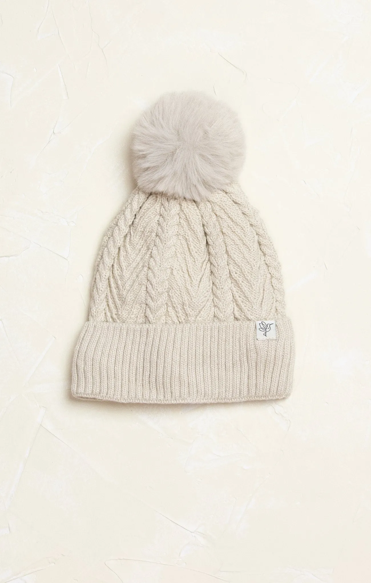 Harper Cozy Cable Knit Winter Beanie