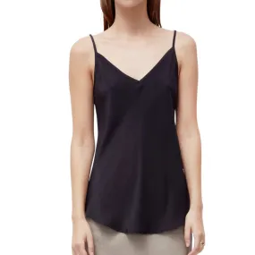 Henrietta Silk Camisole - Black