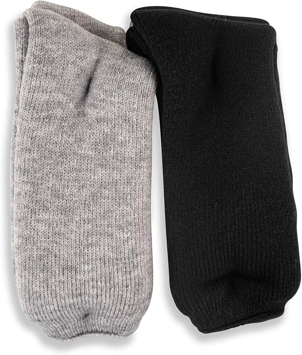 Hot Feet Women's 4 Pairs Heavy Thermal Socks - Thick Insulated Crew for Cold Winter Weather; Shoe Size 4-10.5