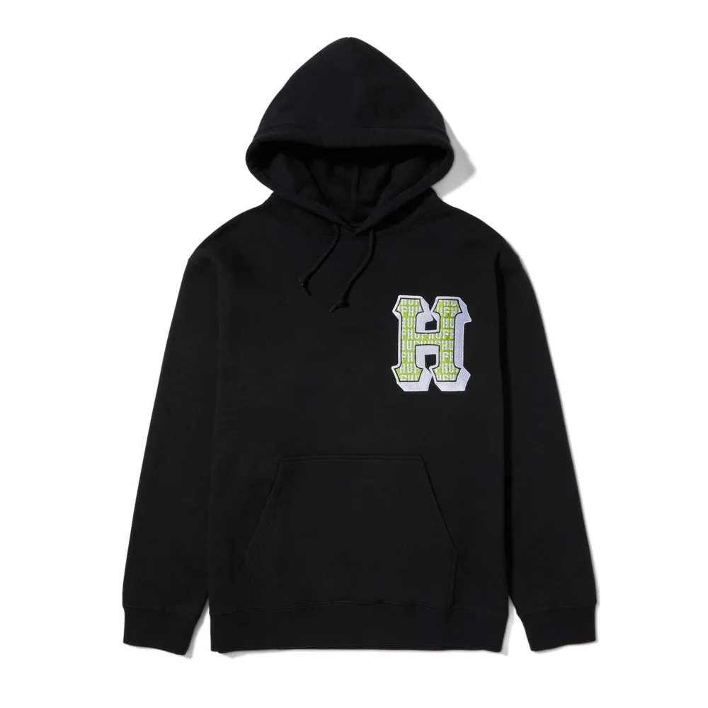 HUF Thicc H Hoodie Black