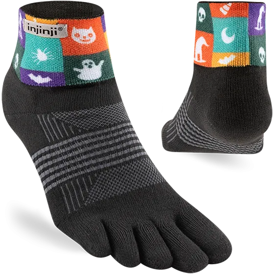 Injinji Trail Midweight Mini Crew Men's Trick (Artist Designed AW24)