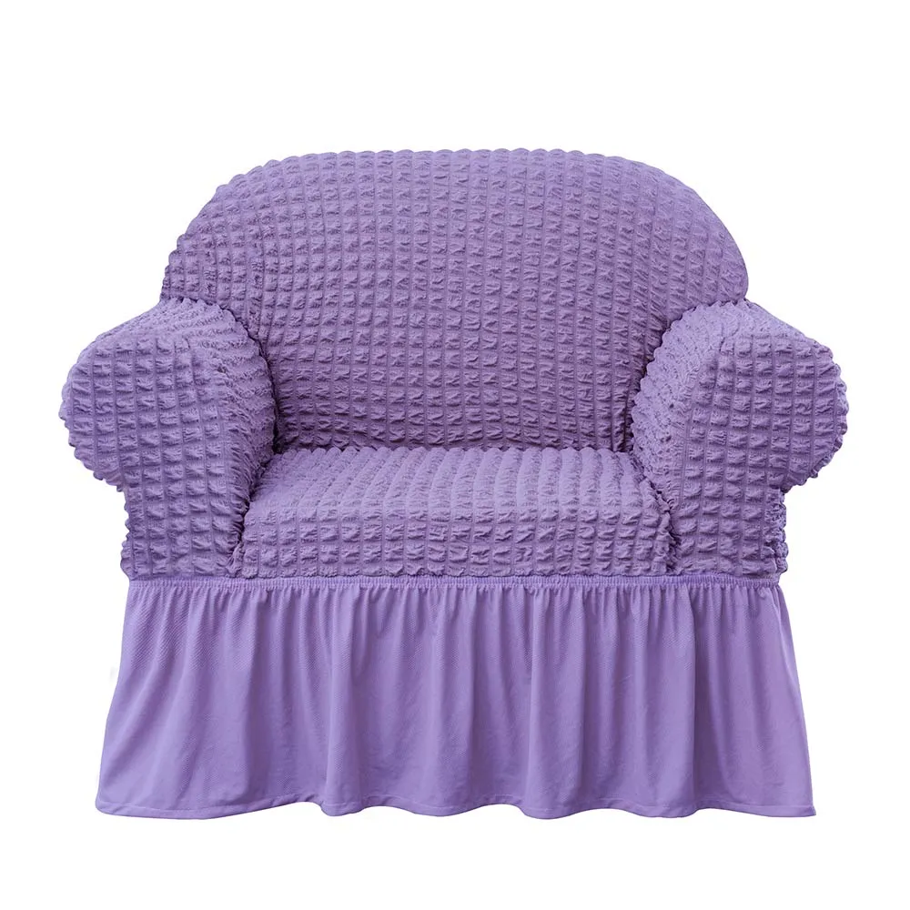 Kourtney Skirt Style Stretch Sofa Cover Armchair Cover