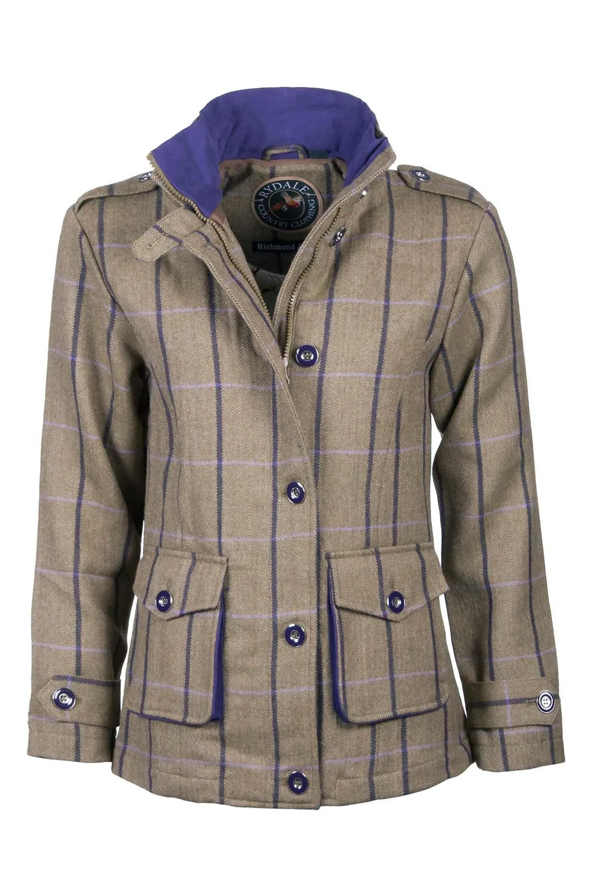 Ladies Tweed Field Jacket - Richmond