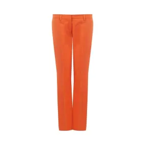 Lardini Elegant Cotton Orange Pants