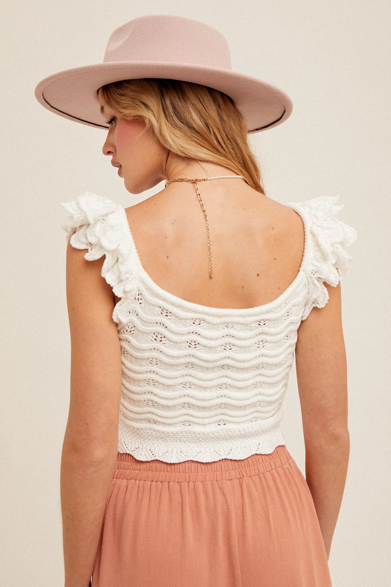 Lillian Crochet Tank