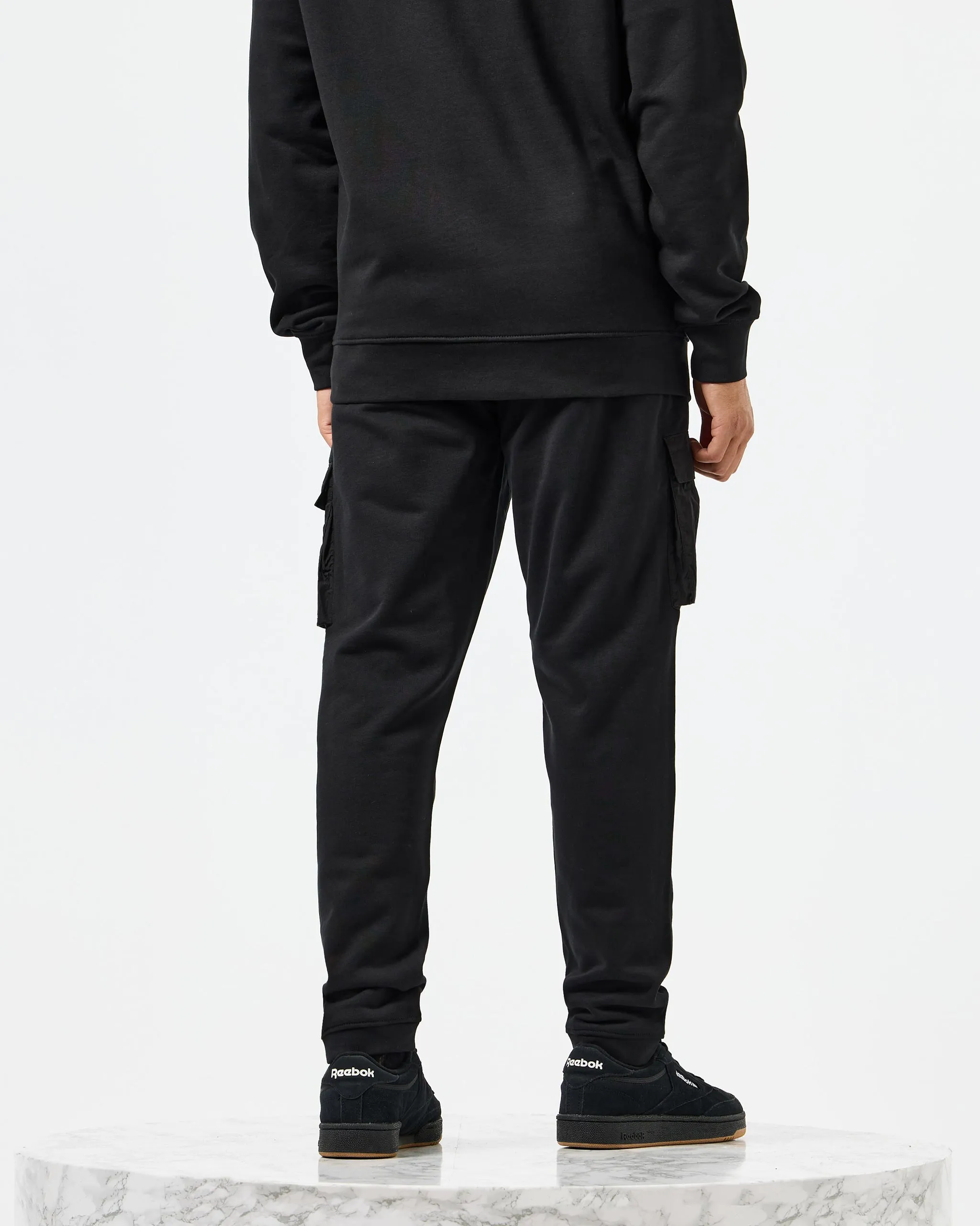 Lippi Cargo Jogger Pants Black