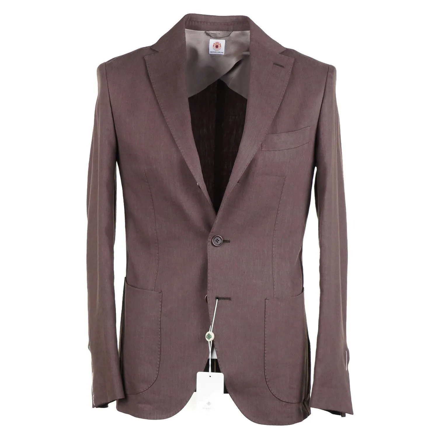 Luigi Borrelli Deconstructed Linen-Wool Sport Coat