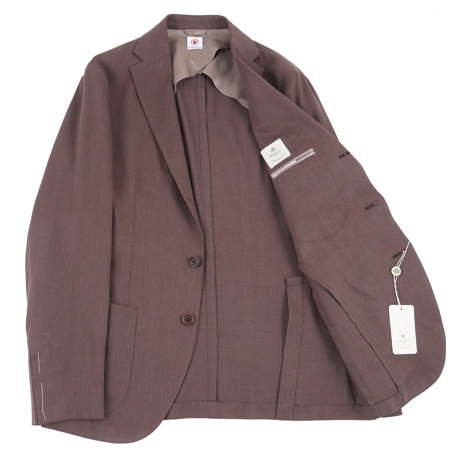 Luigi Borrelli Deconstructed Linen-Wool Sport Coat