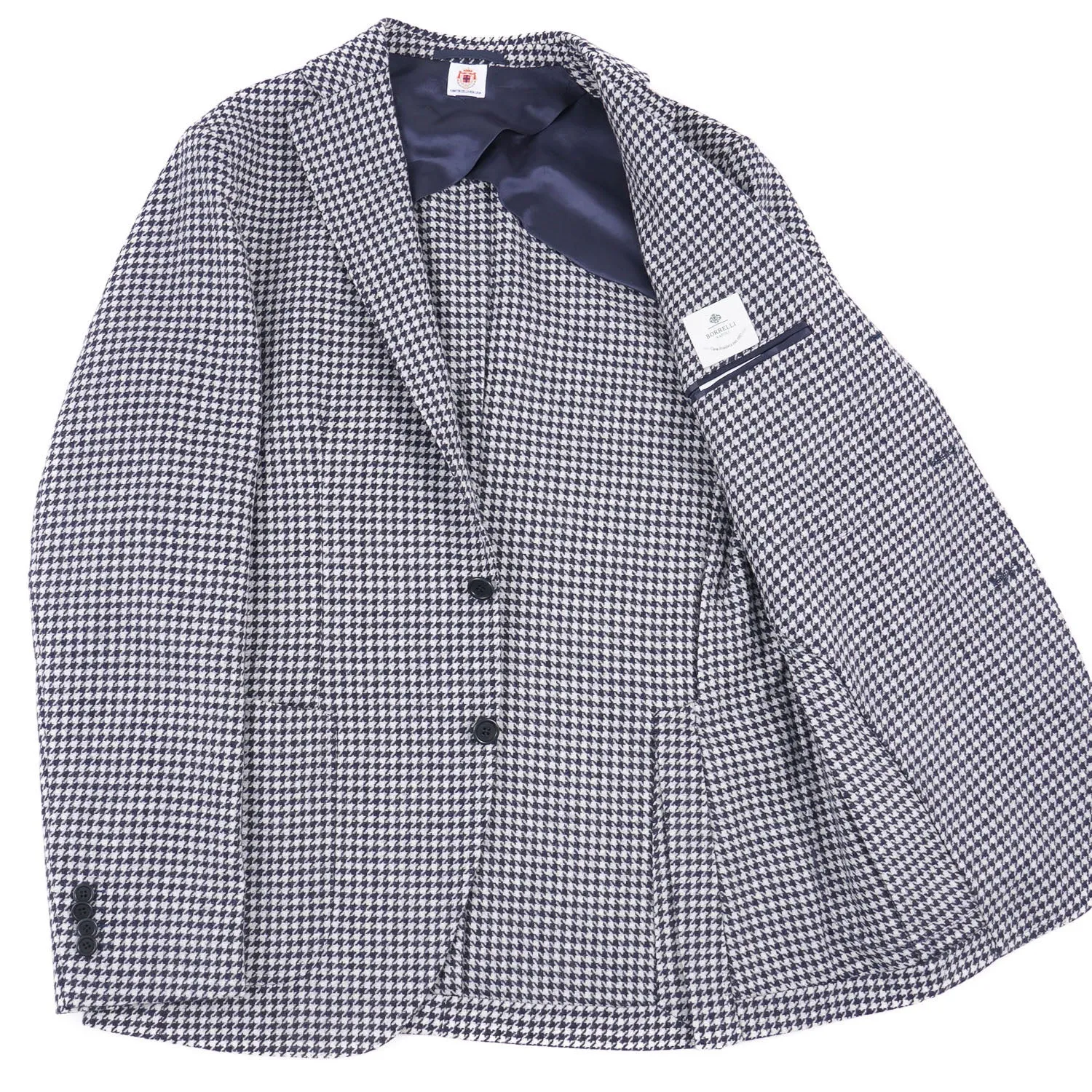 Luigi Borrelli Deconstructed Wool Sport Coat