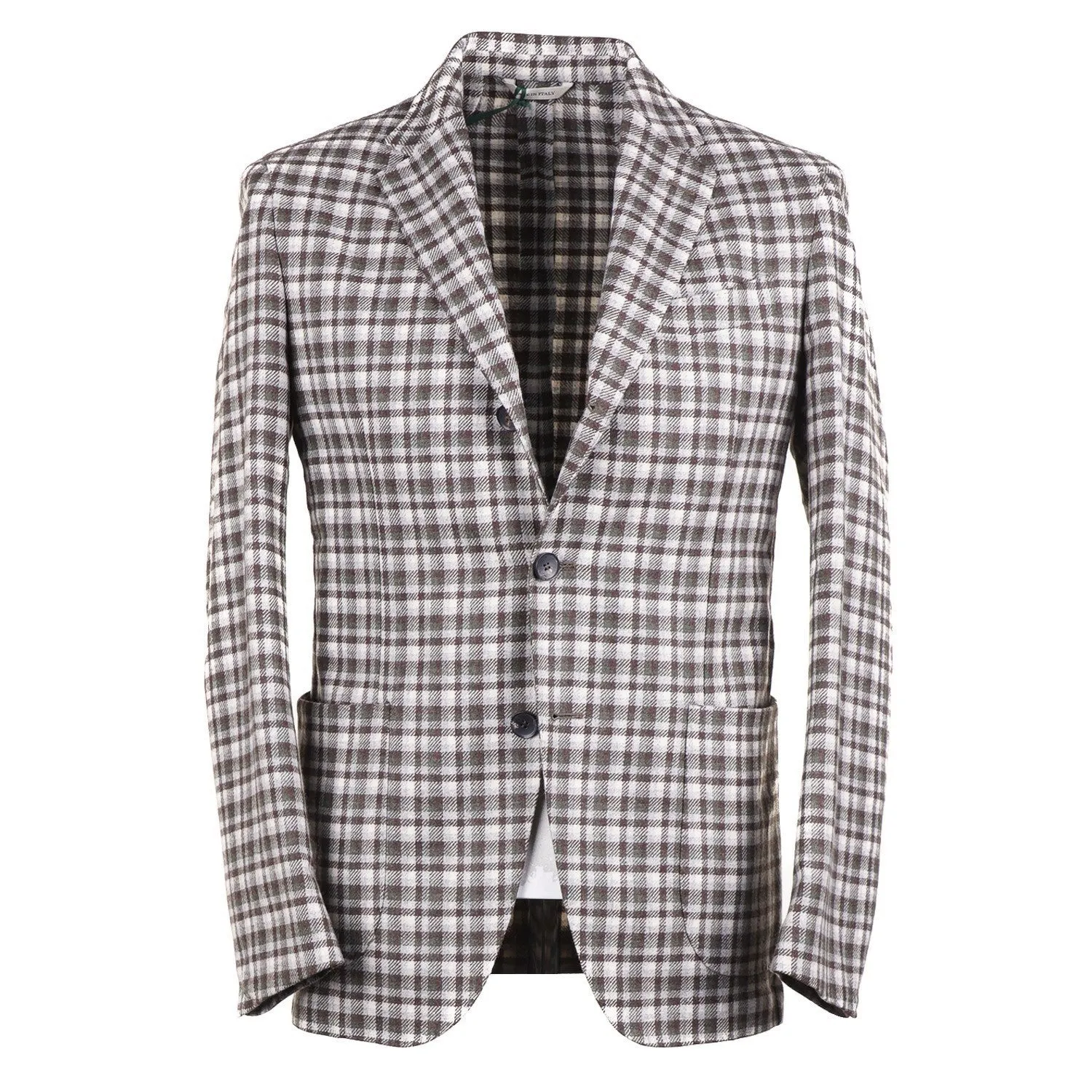 Luigi Borrelli Soft-Constructed Flannel Sport Coat