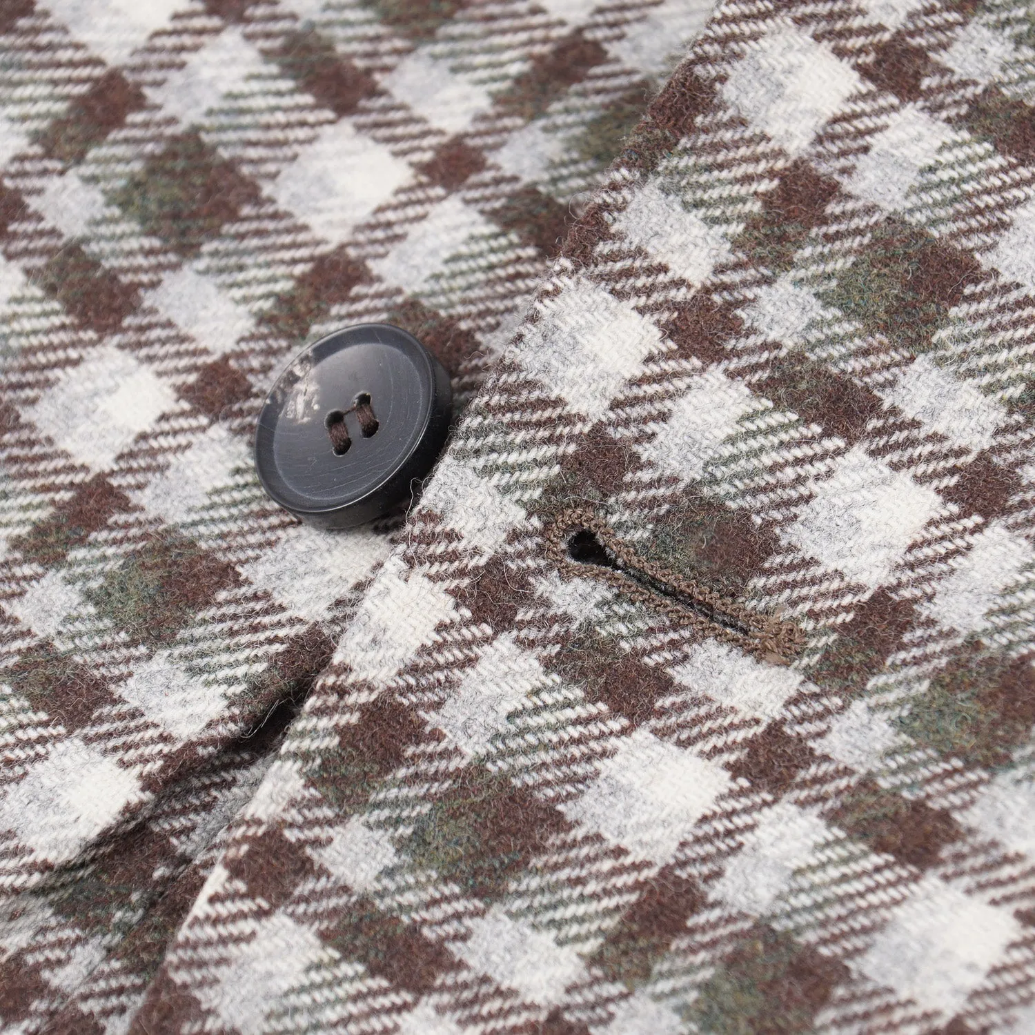 Luigi Borrelli Soft-Constructed Flannel Sport Coat