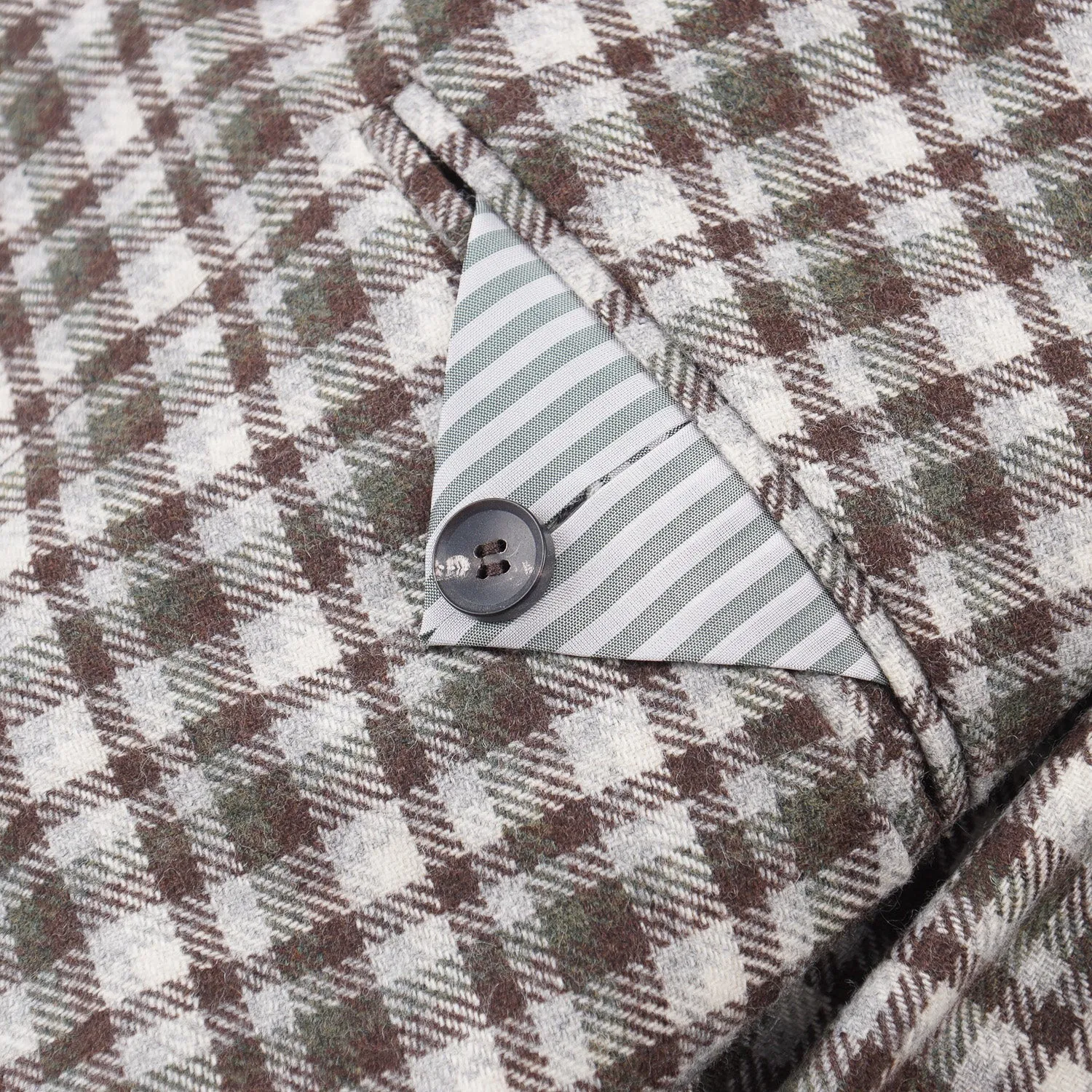 Luigi Borrelli Soft-Constructed Flannel Sport Coat