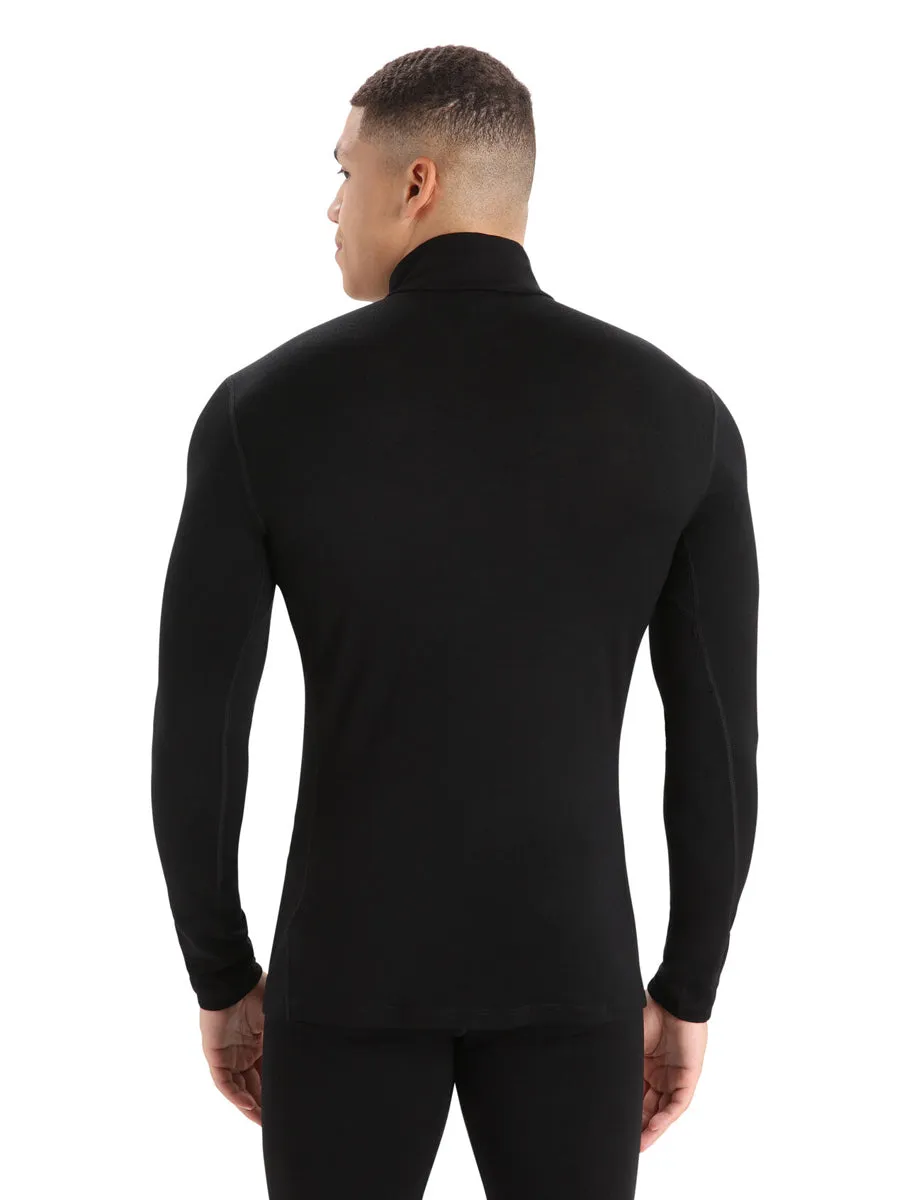 M 260 Tech LS Half Zip Black