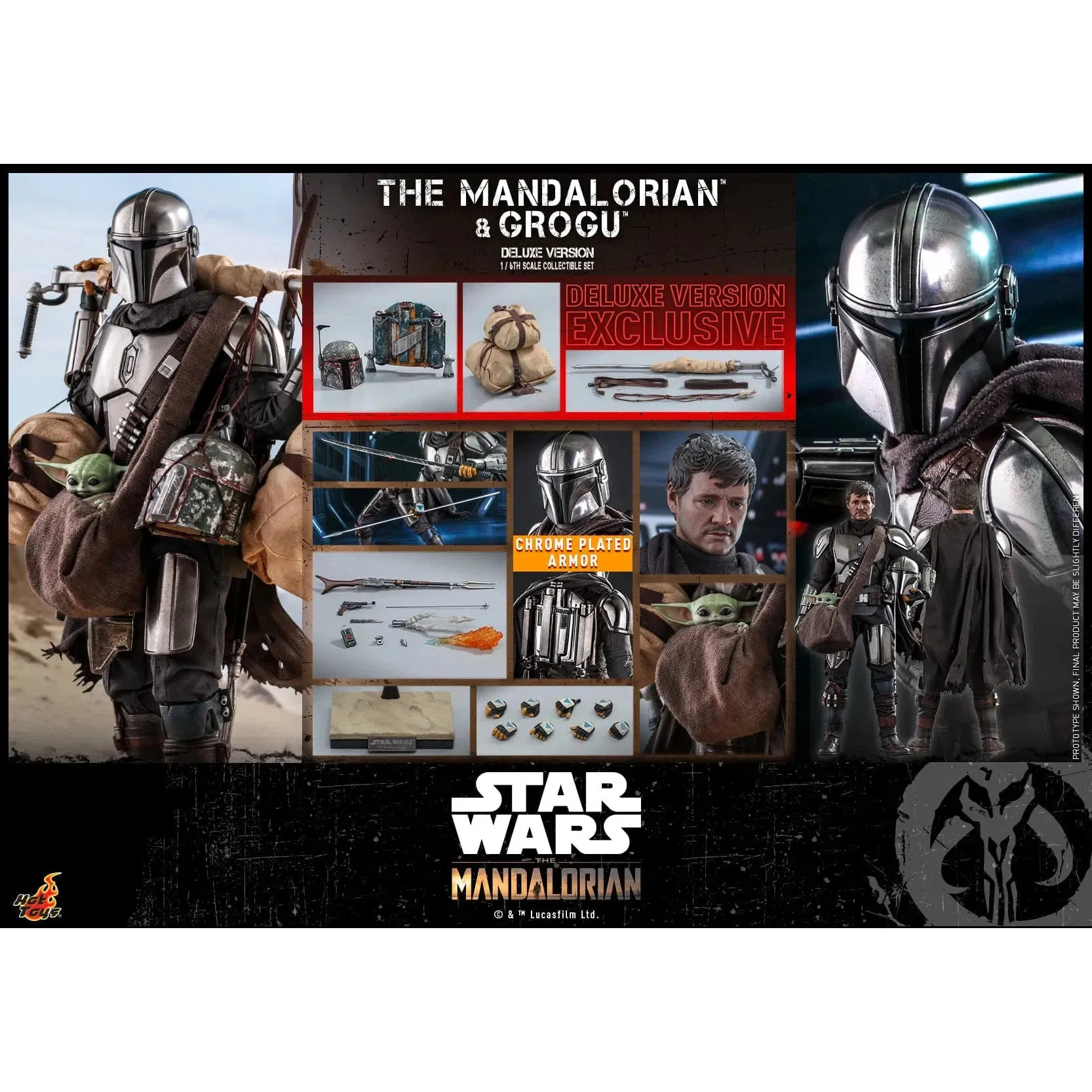 Mandalorian & Grogu Set: Deluxe: Star Wars: TMS052