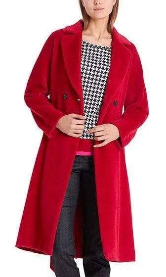 Marc Cain Collections Red Coat PC 11.16 W24 288