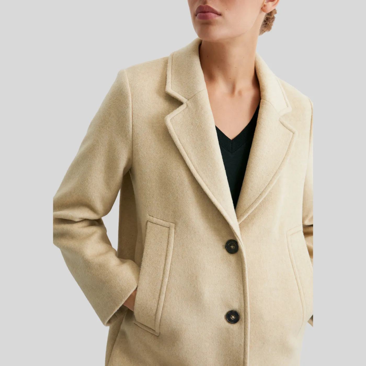 Marc O’Polo Wool Coat  | Camel